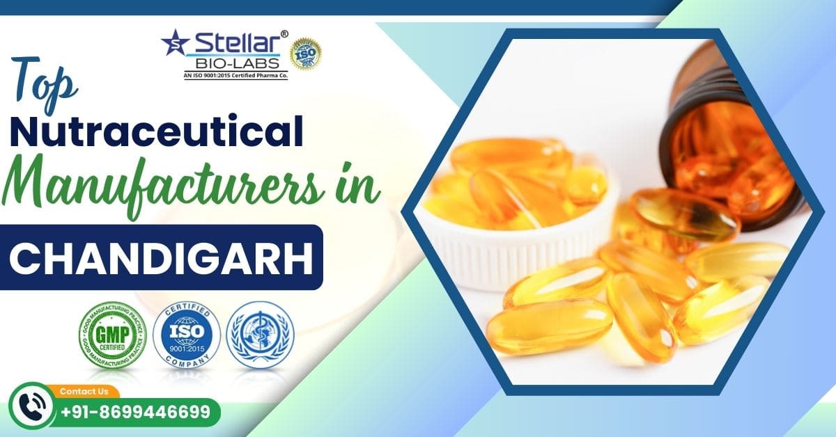 Top Nutraceutical Manufacturers in Chandigarh | Stellar Bio Labs